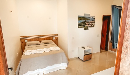 Chalet Deluxe, 1 cama de matrimonio, vistas al patio