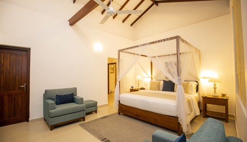 Suite Deluxe, 1 cama de matrimonio grande, patio, vistas al jardín