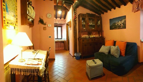 Apartamento, 1 cama de matrimonio con sofá cama