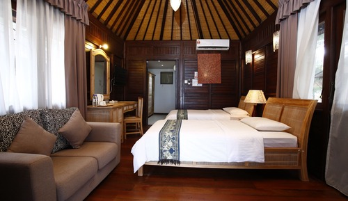 Habitación doble, vistas al mar
