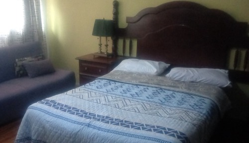 Habitación triple económica, 1 cama doble, fumadores, baño compartido