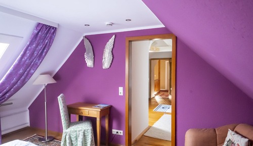 Habitación, vistas a la colina