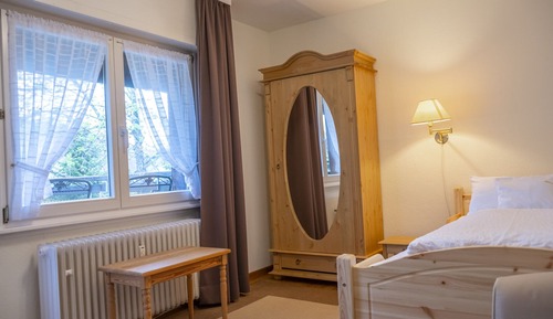 Habitación, vistas al jardín