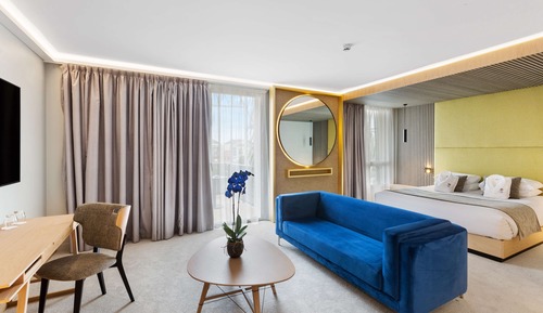 Suite ejecutiva, 1 cama de matrimonio grande, no fumadores (Twin bed on request)