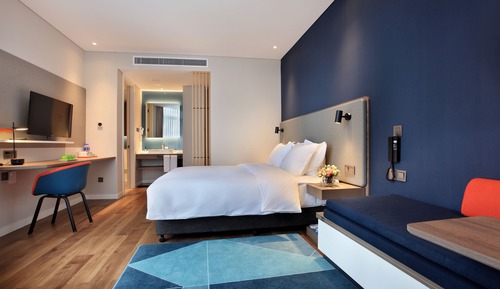 Habitación estándar, 1 cama de matrimonio grande con sofá cama