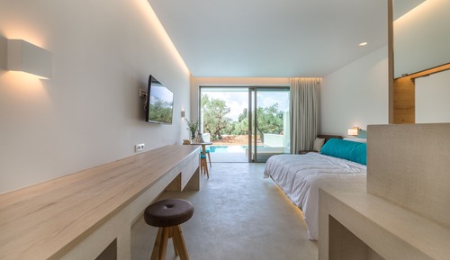 Suite superior, piscina privada