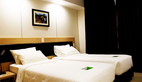 Habitación Premier con 1 cama doble o 2 individuales