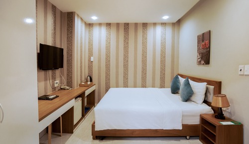 Habitación estándar doble, no fumadores, sin ventanas