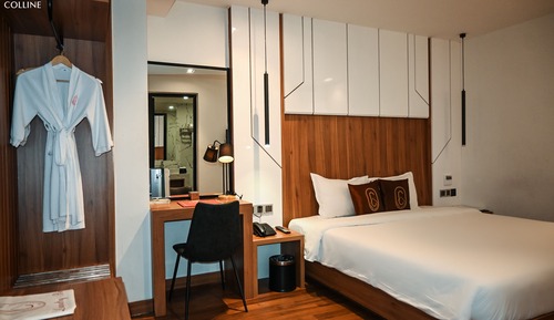 Habitación superior, 1 cama de matrimonio, sin ventanas