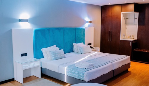 Habitación estándar con 2 camas individuales, vistas al canal