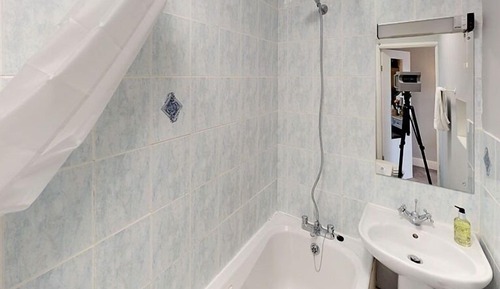 Habitación clásica doble, baño privado (Nautical)