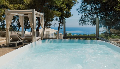 Suite Deluxe, bañera de hidromasaje, vistas al mar