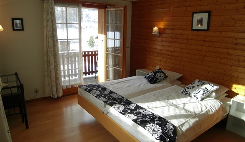 Habitación triple, no fumadores, vistas a la montaña