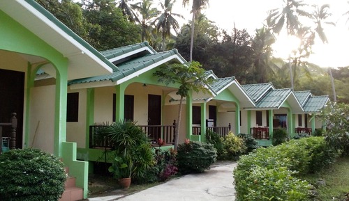 Bungalow estándar, 1 cama de matrimonio grande, no fumadores, vistas a la montaña