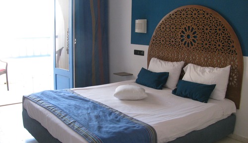 Habitación doble, 1 cama de matrimonio, vistas al mar