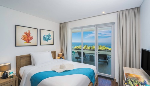 Suite ejecutiva, 2 habitaciones, vistas al mar