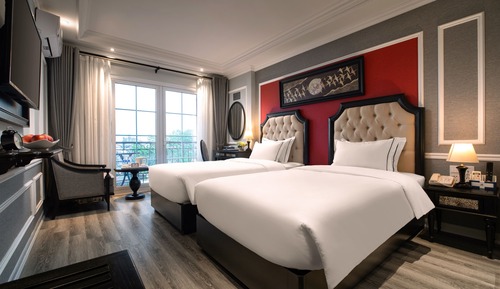 Suite junior, balcón