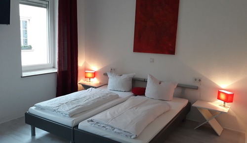 Habitación estándar, varias camas, vistas a la ciudad (5er)
