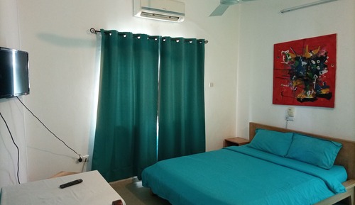 Habitación doble, 1 cama doble, planta baja