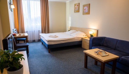 Habitación doble de uso individual, 1 cama de matrimonio grande