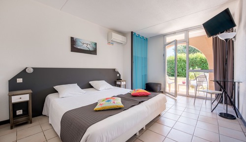 Habitación con 1 cama doble o 2 individuales