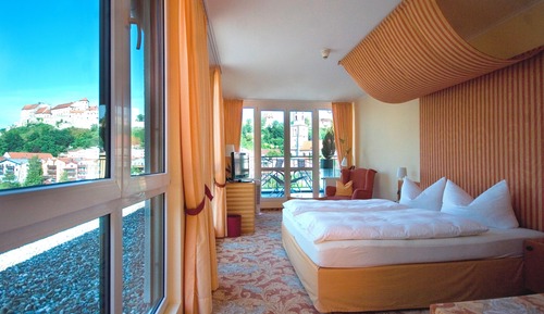 Habitación de lujo doble, 1 cama de matrimonio, no fumadores, vistas al río
