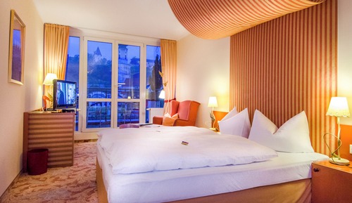 Habitación Deluxe doble, 1 cama de matrimonio, no fumadores, vistas al río