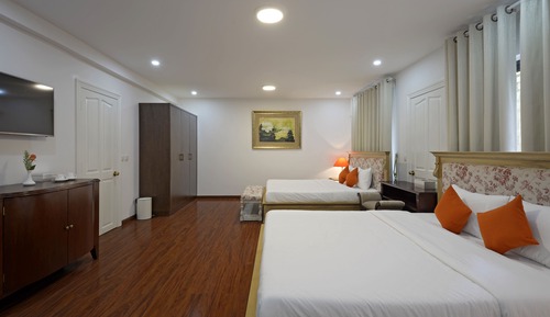 Habitación cuádruple Deluxe