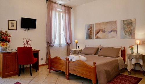 Suite, habitaciones comunicadas, vistas al jardín