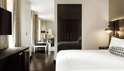 Suite, 1 cama de matrimonio grande con sofá cama