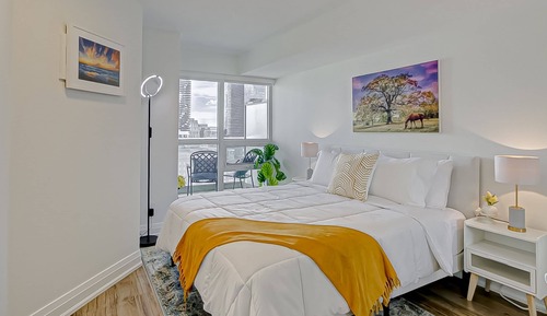 Apartamento ejecutivo, 1 habitación, balcón, vistas a la ciudad