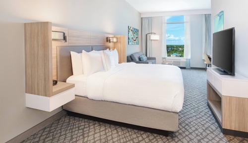 Suite, 1 cama de matrimonio grande con sofá cama (Hearing Accessible)