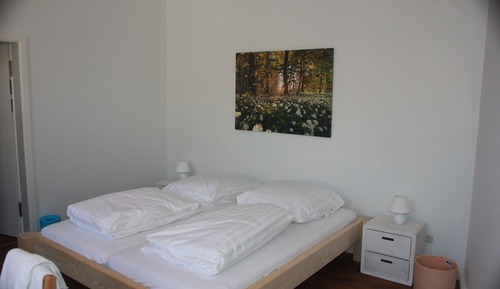 Habitación estándar doble, baño privado