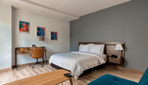 Habitación doble superior, balcón