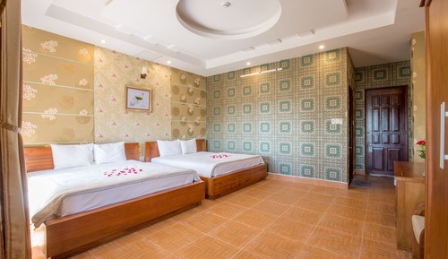 Habitación cuádruple Deluxe, balcón