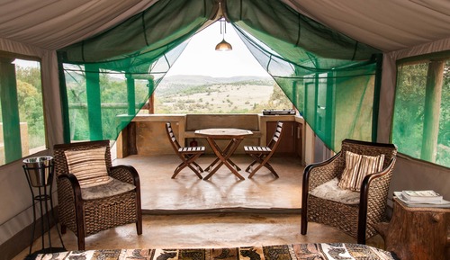 Tienda de luna de miel, 1 cama de matrimonio, vistas a la montaña