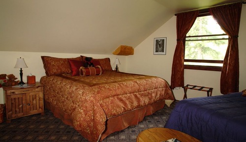 Habitación Deluxe, 1 cama de matrimonio grande con sofá cama, vistas a la montaña