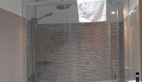 Habitación triple, 3 camas individuales, patio