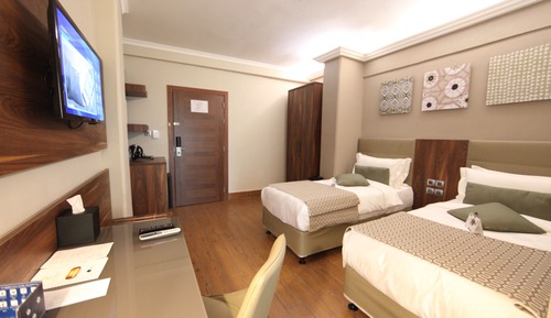 Habitación con 1 cama doble o 2 individuales