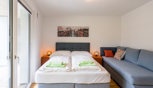 Apartamento Confort, balcón