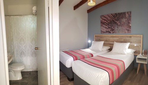 Habitación económica con 1 cama doble o 2 individuales