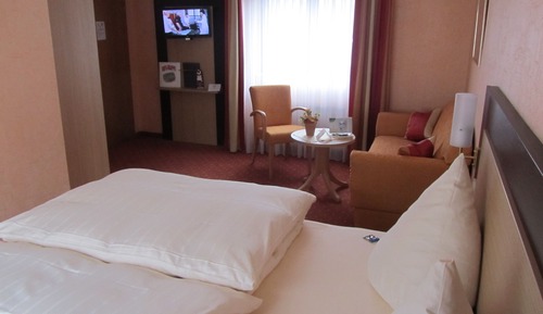 Habitación clásica doble, 1 cama doble, vistas al jardín