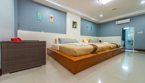 Habitación cuádruple Deluxe