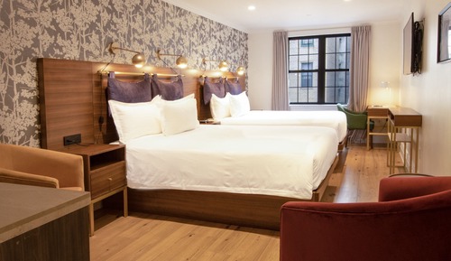 Habitación estándar doble, 2 camas de matrimonio