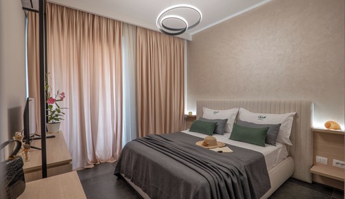 Habitación Deluxe doble, balcón, vistas al mar