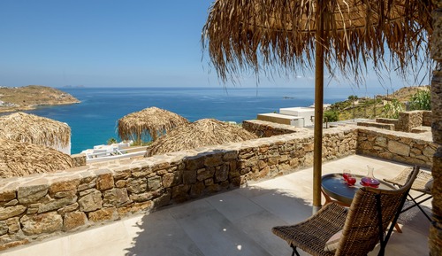 Suite sénior, vistas al mar