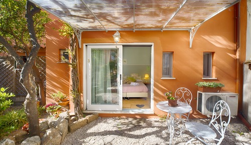 Habitación exclusiva doble, vistas al jardín