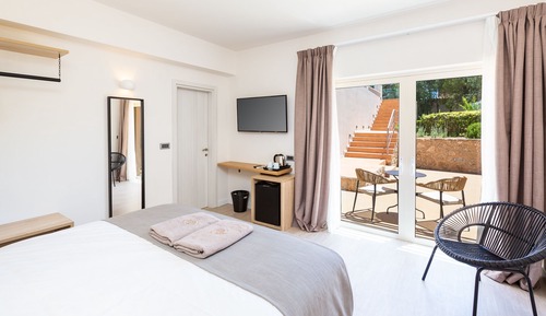 Habitación Deluxe doble, vistas al jardín