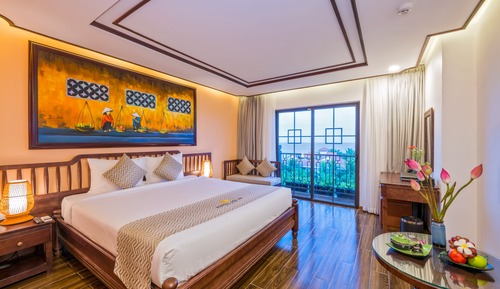 Habitación Deluxe doble, vistas al río (Village View)