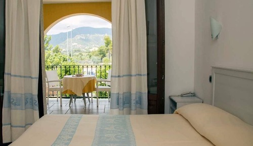 Habitación económica doble, planta baja (Terrazza Condivisa / Shared Terrace)